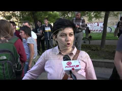 Protesta kundër vendimit të Ivanovit dhe në mbrojtje të PSP-së