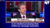 Rand Paul Says He Got Trumped