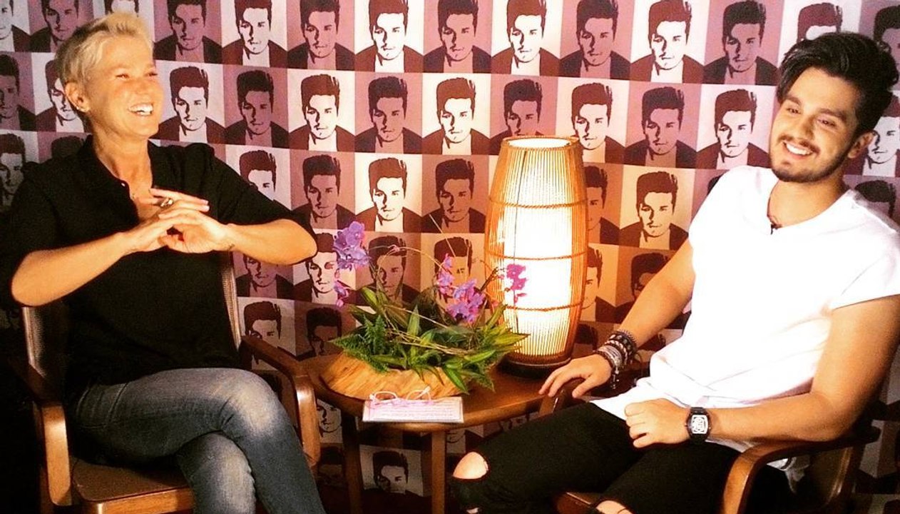 Luan Santana no “Programa Xuxa Meneghel”