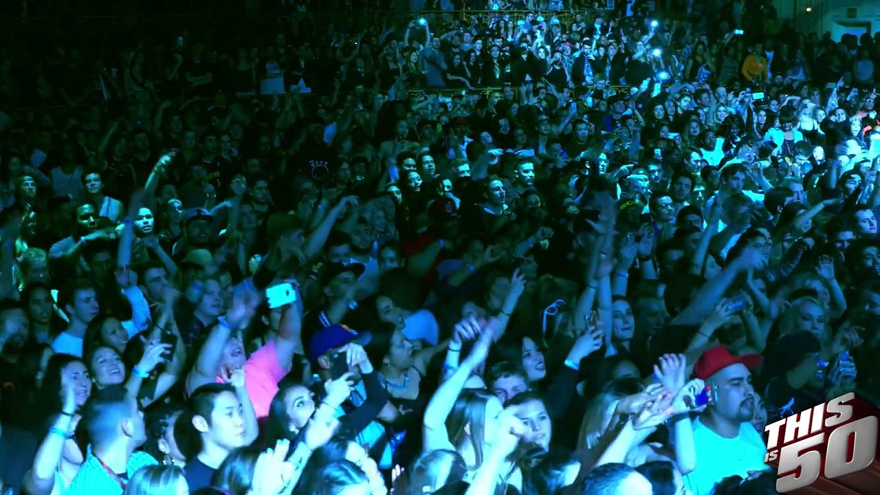 50 Cent x Chris Brown - I'm The Man (Live in Oakland)