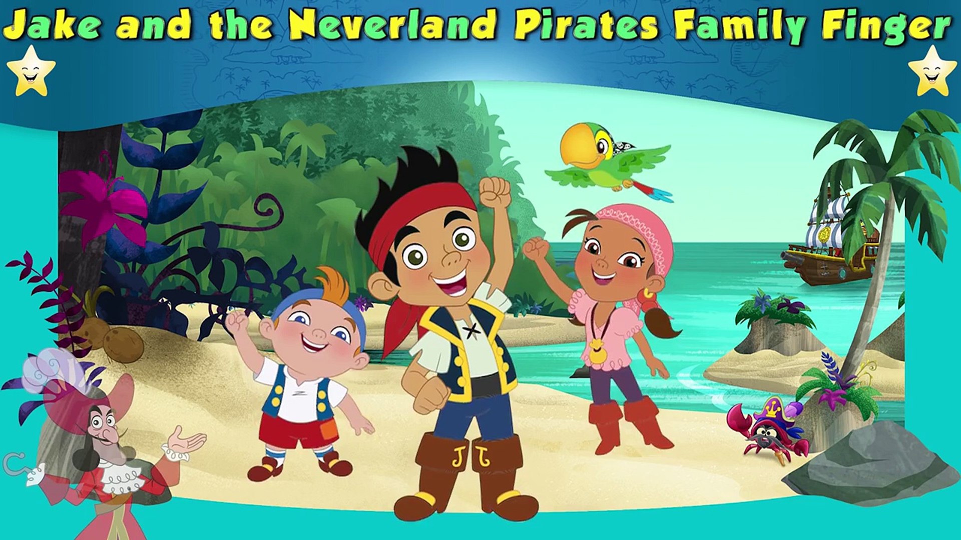 Jake and the Neverland Pirates Finger Family Song Nursery Rhymes Family Finger