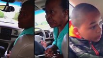 Shocking Moment Grandma Pulls A Knife On Disrespectful Grandson