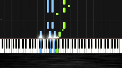 The Addams Family Theme - Piano Tutorial (Easy) by PlutaX - Synthesia