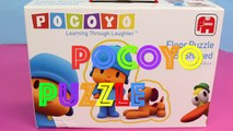 Pocoyo Puzzle with Lego Emmet and Peppa Pig with Duplo Lego Spiderman in Stop Motion Parody