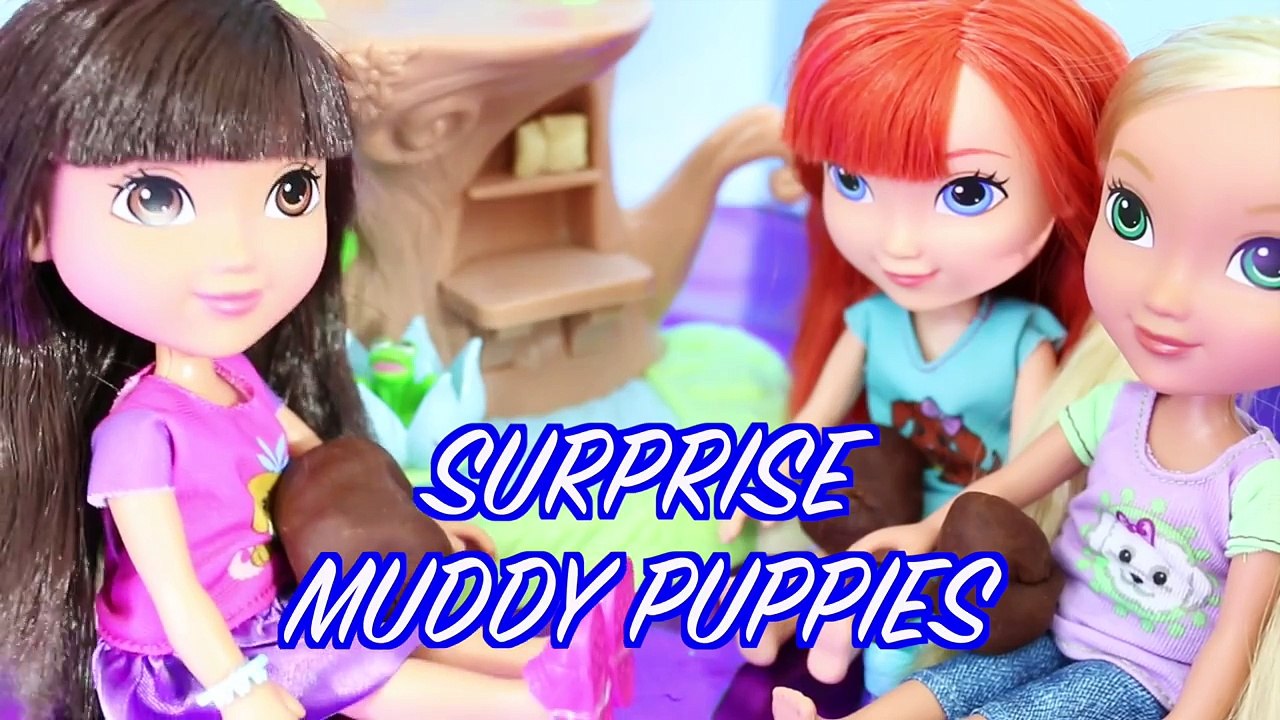 Play-Doh DORA & FRIENDS Dora THE EXPLORER Nickelodeon Dora Surprise Play-Doh Puppy Kinder Kids Video
