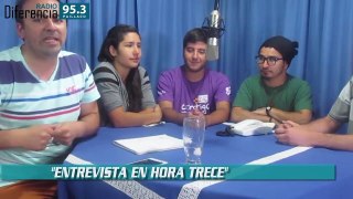 Entrevista en Hora Trece de Radio Diferencia 95.3 Mhz - Misioneros de Santiago y Brasil