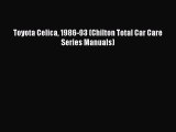 Download Toyota Celica 1986-93 (Chilton Total Car Care Series Manuals)  Read Online