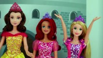 12 Days of Christmas Song with Frozen Anna Elsa and Disney Princesses. DisneyToysFan