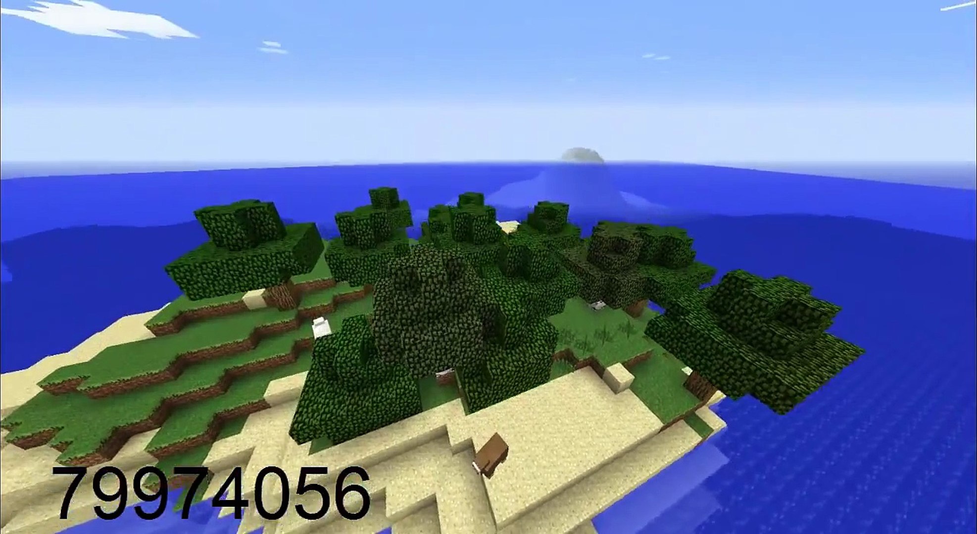Minecraft Top 4 Survival Island Seeds 1 7 10 Video Dailymotion