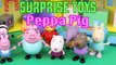 Surprise Toys with Peppa Pig at the Peek N Surprise Playhouse with Shopkins Advent Calendar Day 20