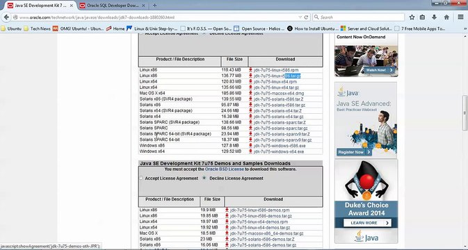How to Install Oracle SQL Developer 4 on on RHEL/CentOS 6/7 and Fedora 23/21/20 Desktop