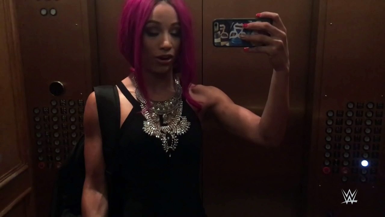 Sasha Banks takes it all in at the WWE Hall of Fame  Sasha Banks' WrestleMania Diary, April 2, 201..