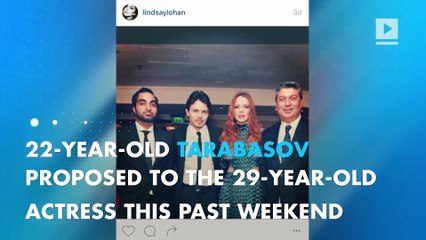 Lindsay Lohan is engaged to business heir boyfriend