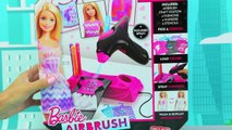 New Barbie Airbrush Designer Set Toy Review. DisneyToysFan