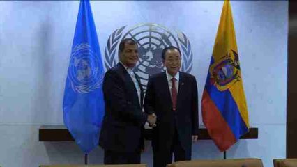 Correa propone una campaña mundial para difundir la totalidad de los "papeles de Panamá"