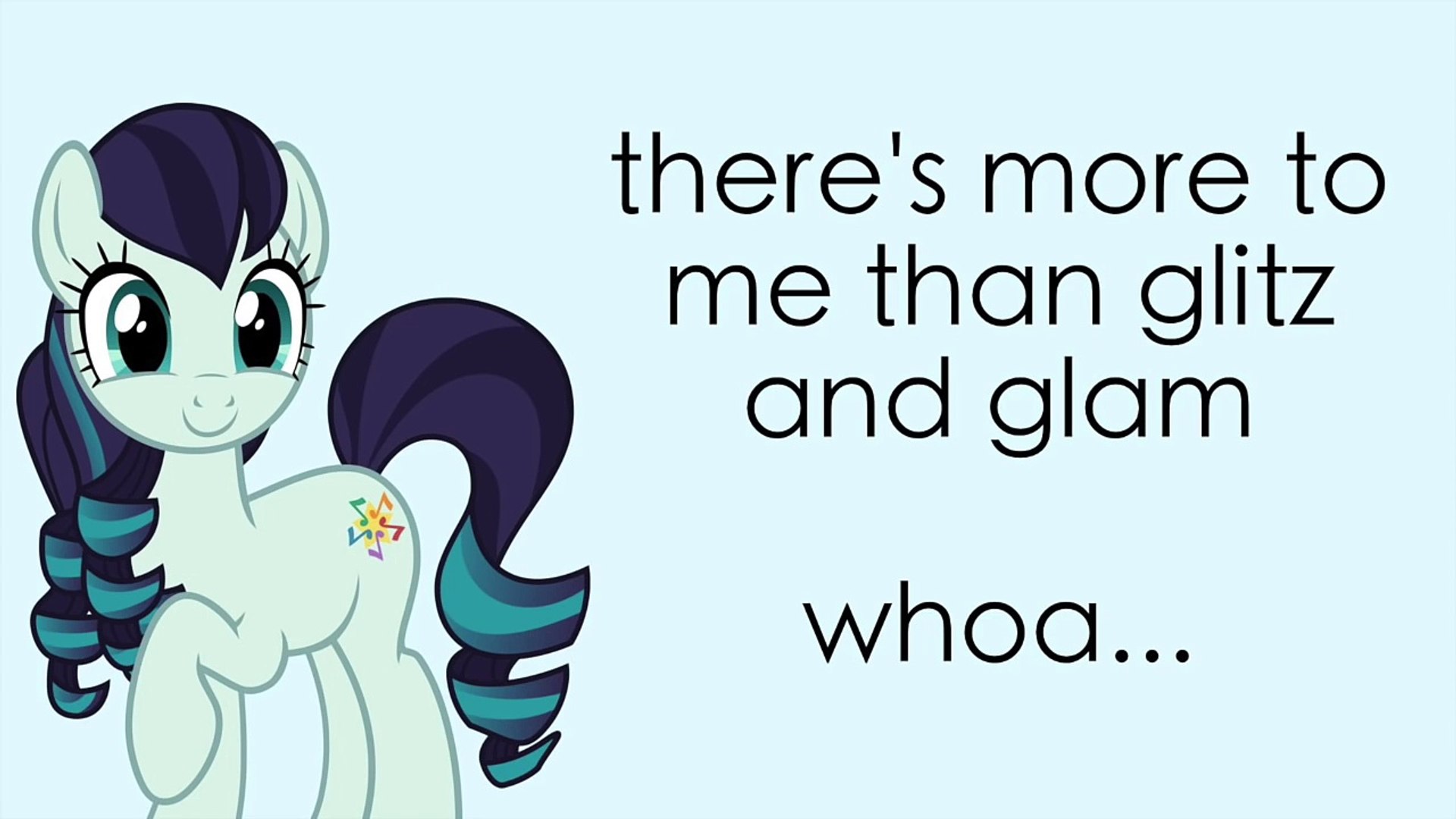I Am Just A Pony The Magic Inside Lyrics Video Mlp Fim Video Dailymotion