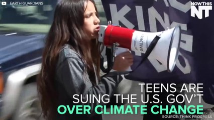 A Group of Teens Are Suing the U.S. Gov't Over Climate Change