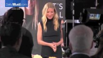 Gwyneth Paltrow sen promoting her new book on GMA in New York