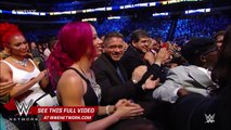 Snoop Dogg reacts to taking his place in the Celebrity Wing  WWE Hall of Fame 2016 on WWE Network