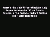 Read North Carolina Grade 5 Science Flashcard Study System: North Carolina EOG Test Practice