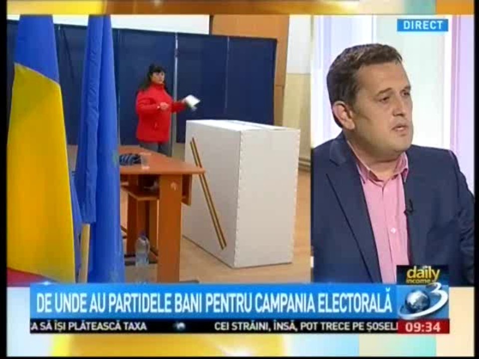 GHEORGHE PIPEREA la Daily Income despre DNA SI LEGEA FINANTARII PARTIDELOR, Darea in plata si RISCUL SISTEMIC