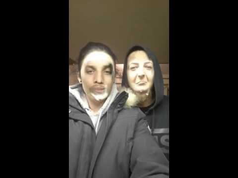 Face Swap Turns Couple Into Chuckling Pair of Ghosts