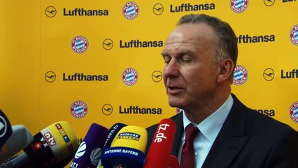 Quarts - Rummenigge : "Pas besoin d'avoir peur"