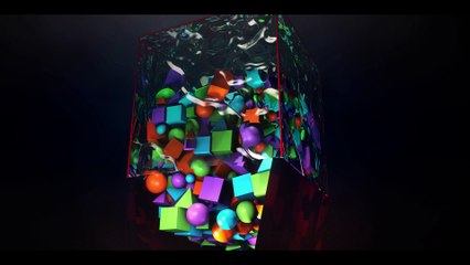 PRIMITIVE (after effects,cinema 4D)