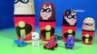 The Incredibles Kinder Surprise Stacking Cups Hidden Surprise Eggs Disney Opening Unboxing