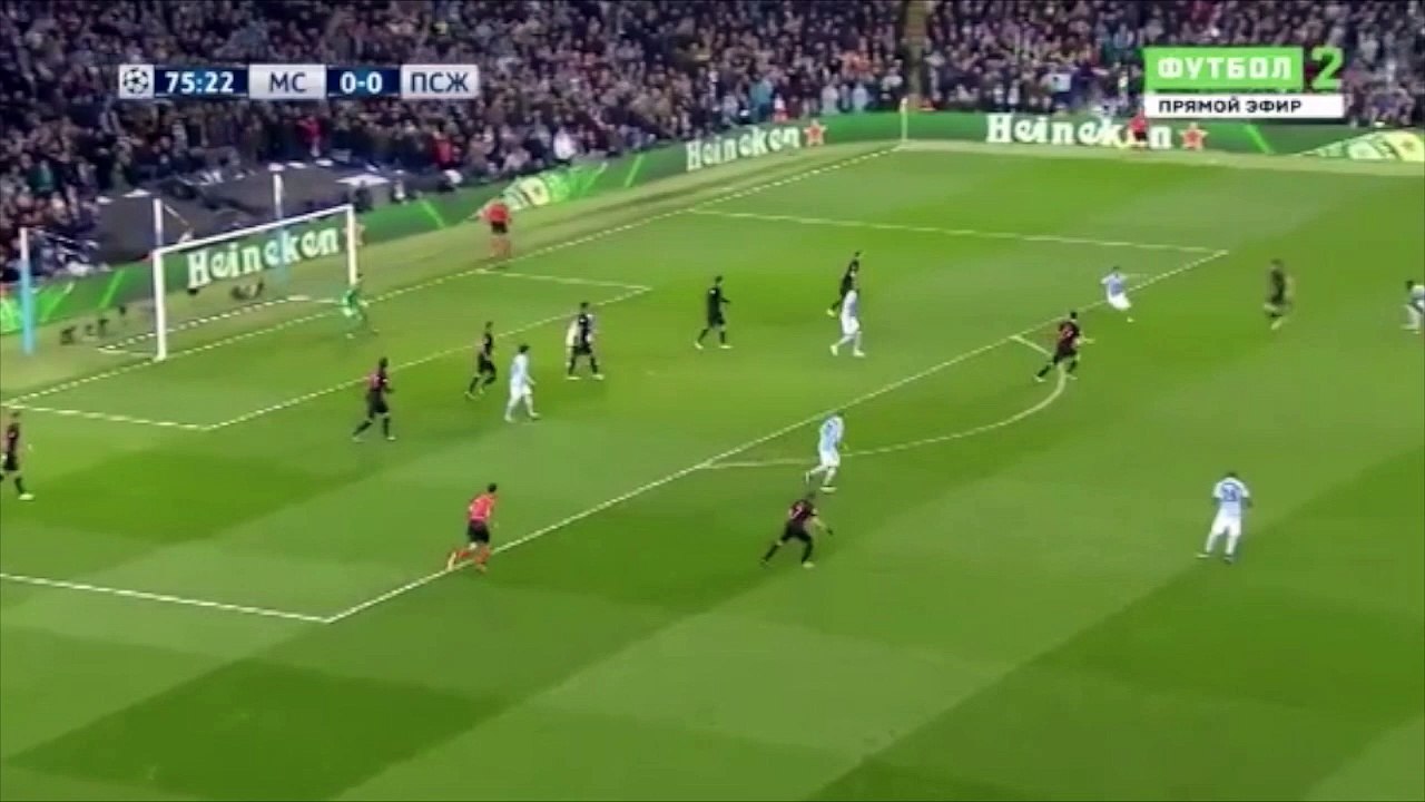 هدف فوز السيتي علي باريس سان جيرمان في اياب دور 8 ابطال اوروبا