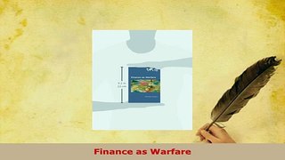 PDF  Finance as Warfare Download Full Ebook