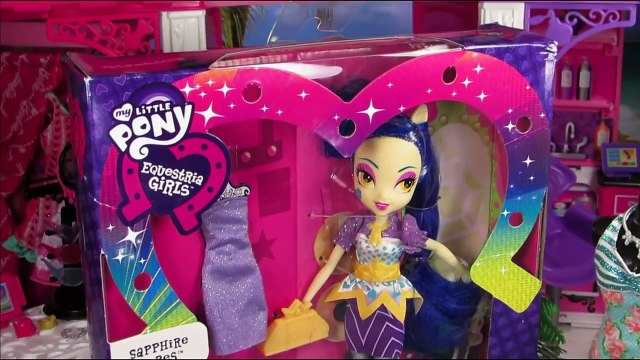 MLP Equestria Girls: Rainbow Rocks Sapphire Shores (Mall) My Little Pony MLPEG Toy Doll Review