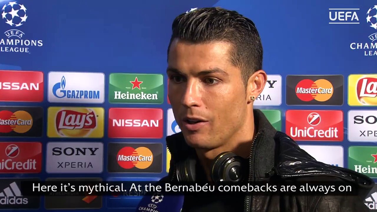 Cristiano Ronaldo INTERVIEW  "It was a perfect night" Real Madrid 3:0 Wolfsburg