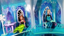 Queen Elsa Frozen NEW KidKraft Barbie DOLLHOUSE Disney FROZEN ICE PALACE Castle Wooden Doll House