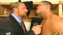 Randy Orton & Triple H backstage