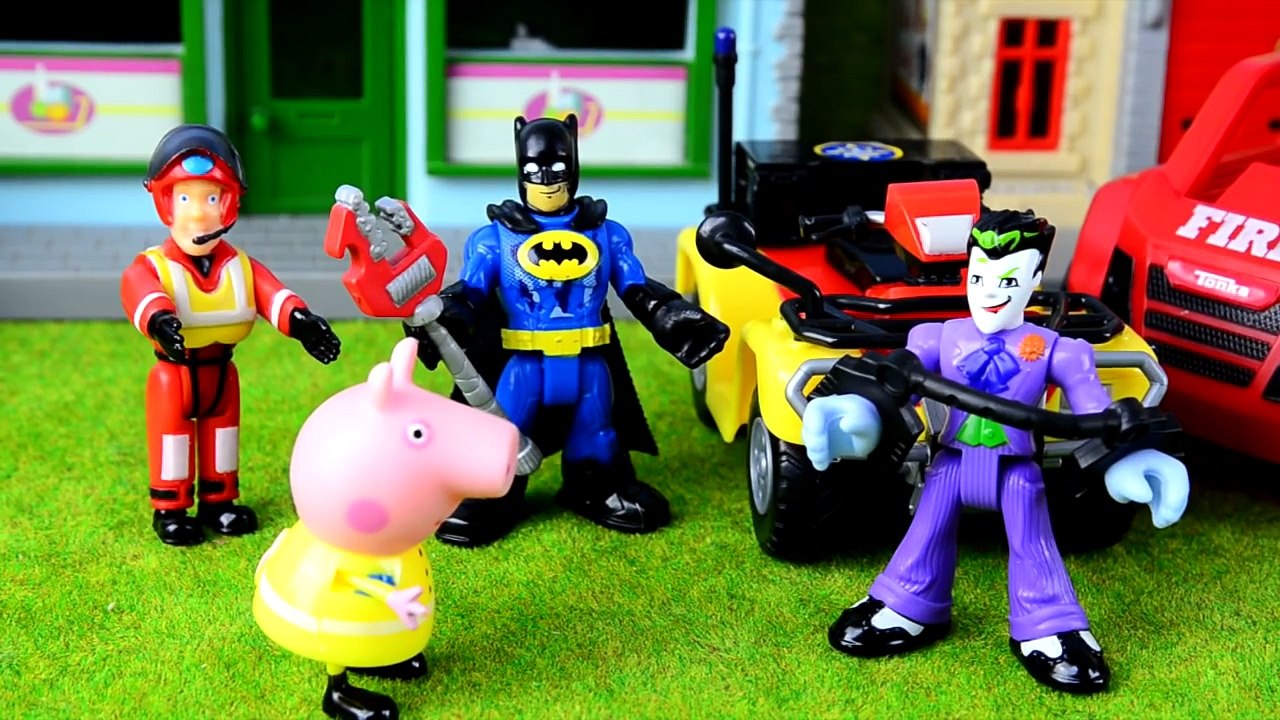 Fireman Sam Epiosode Mix Peppa pig Imaginext Helicopters Jet skis Fire engines