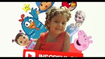 Família Peppa pig Painting Paint Pintar Desenhar Carrossel em português