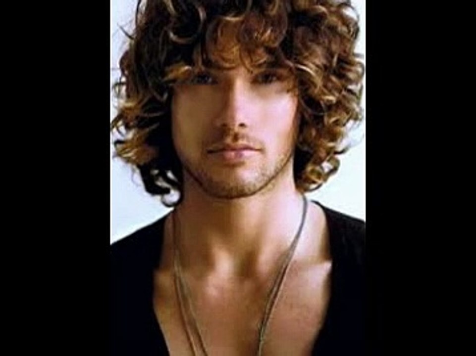 hairstyles for men with long curly hair