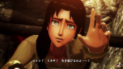 Attack on Titan (PS4): Story Mode | Walkthrough Part 2 (進撃の巨人) (1080p)