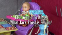 FROZEN Disney Queen Elsa asks Jack Frost What He is Eating a Disney Frozen Movie Parody アナ