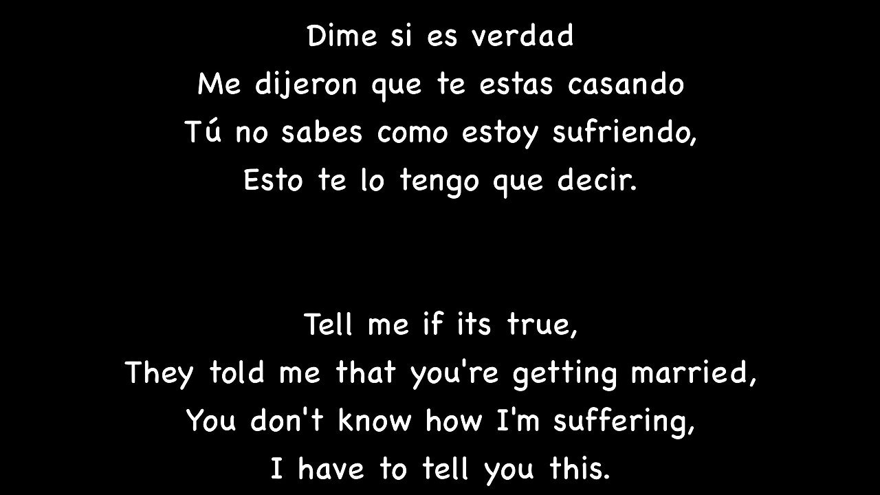 Nicky Jam & Enrique Iglesias - El Perdón (Lyrics English and Spanish)