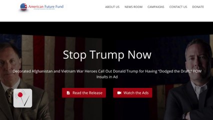 Trump the target of half of all negative campaign ad