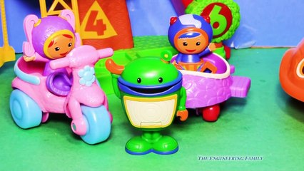 TEAM UMIZOOMI Nickelodeon Team Umizoomi Milli and Umiscooter a Umizoomi Video Toy Review
