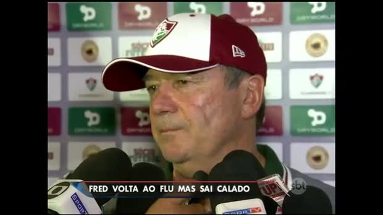 Fred volta ao Fluminense, mas impasse com Levir Culpi continua