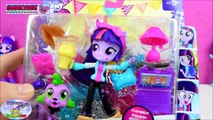 My Little Pony Equestria Girls Minis Slumber Party Twilight Sparkle with Spike NEW SETC