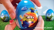 6 EPIC TOY STORY SURPRISE EGGS!!! - Buzz Lightyear & Woody (Disney movie Toys) Kinder Surprise