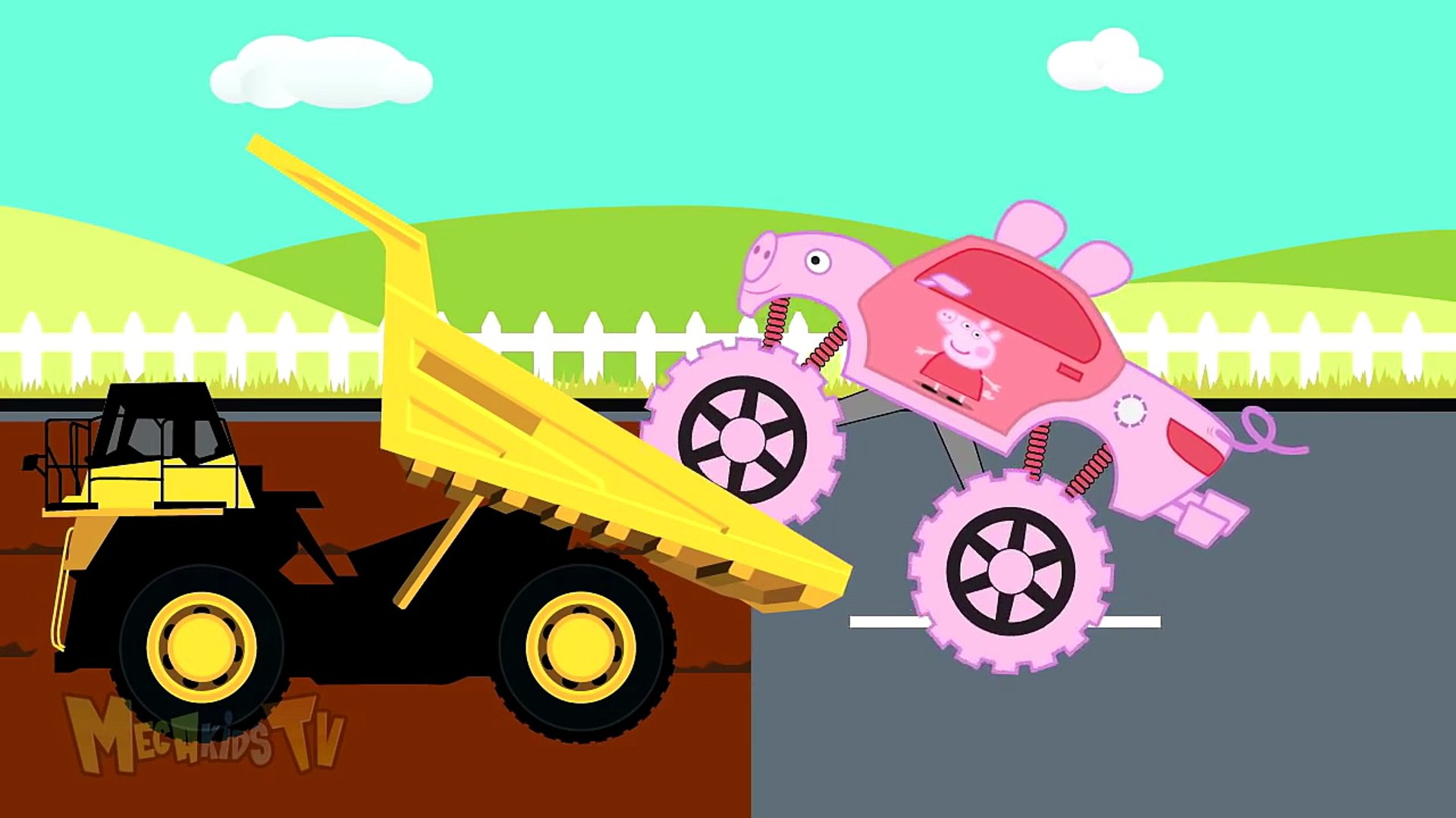 peppa pig dump truck