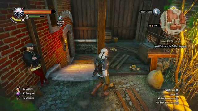 WITCHER 3 DEATH MARCH! WALKTHROUGH 83 - NOVIGRAD DREAMING