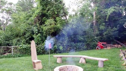 Worlds Largest Bottle Rocket Fail