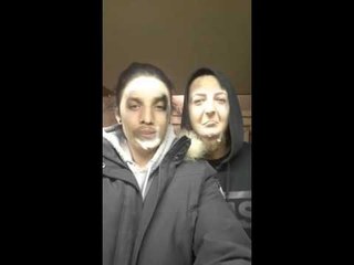 Vaping Face Swap Turns Couple Into Chuckling Pair of Ghosts